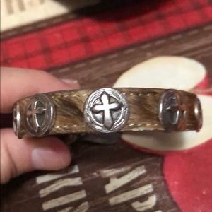 Bracelet with horse hair